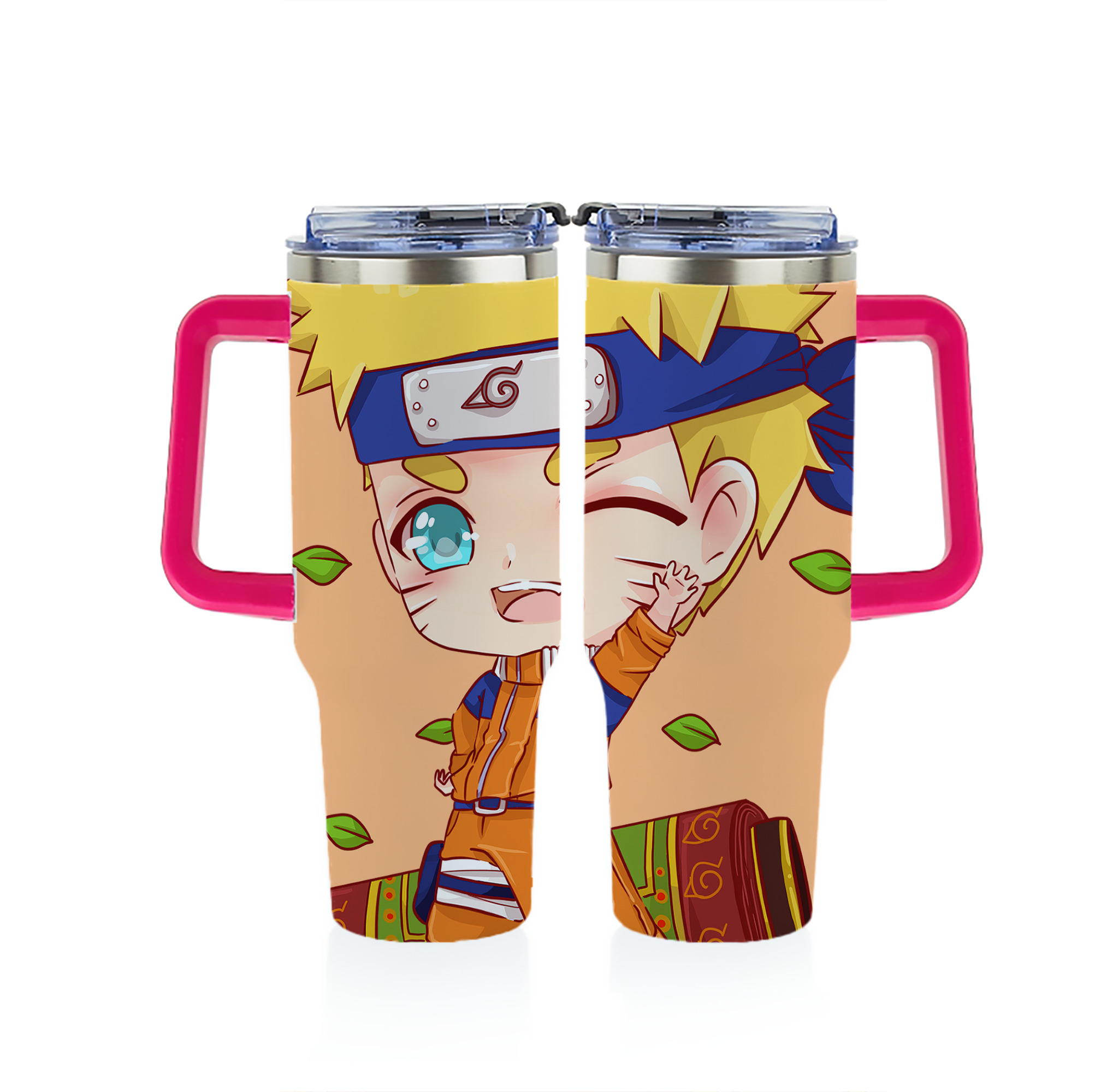 （画像用） NARUTO -ナルト- NARUTO -ナルト- 疾風伝 1200ｍLフルプリント車用タンブラー